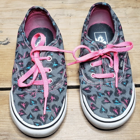 vans pink leopard print